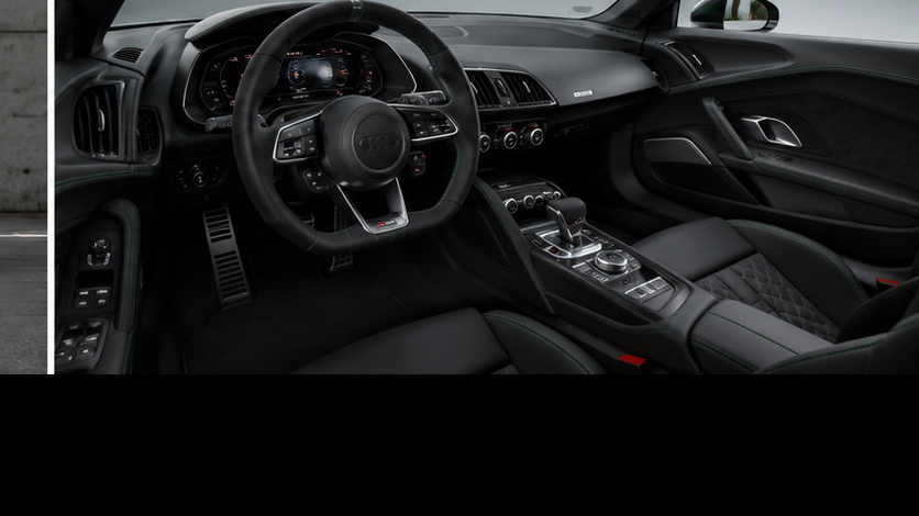 Audi R8 V10 cabina