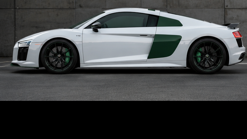 Audi R8 V10 lateral
