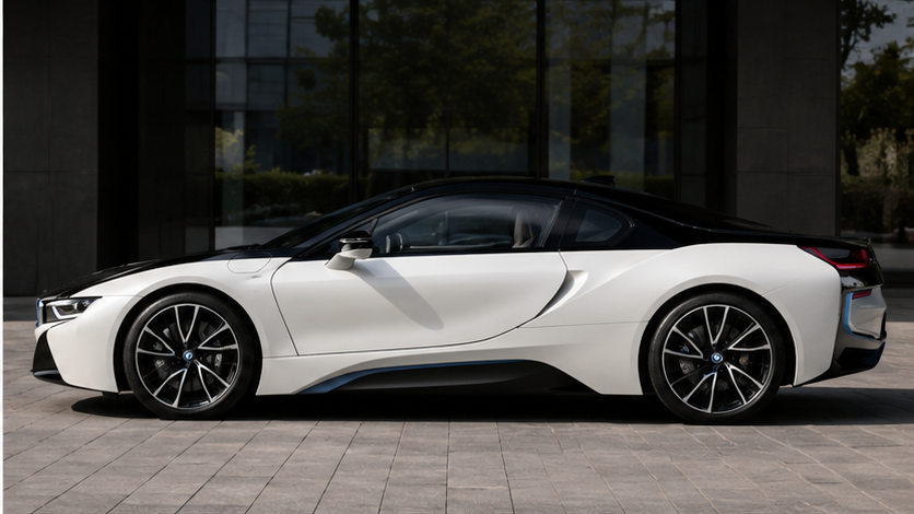 BMW i8 lateral