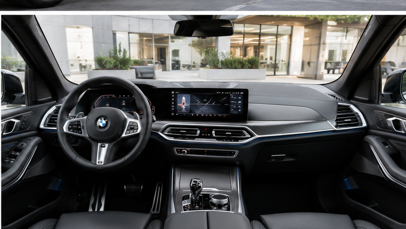 BMW X5 xDrive cabina